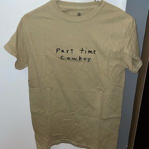 Unisex Urban Outfitters Ripple “Part Time Cowboy” t-shirt
